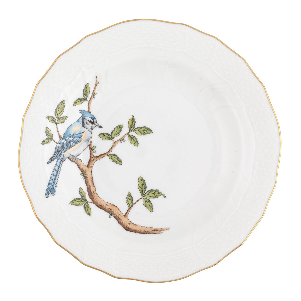 Songbird Dessert Plate, Jay