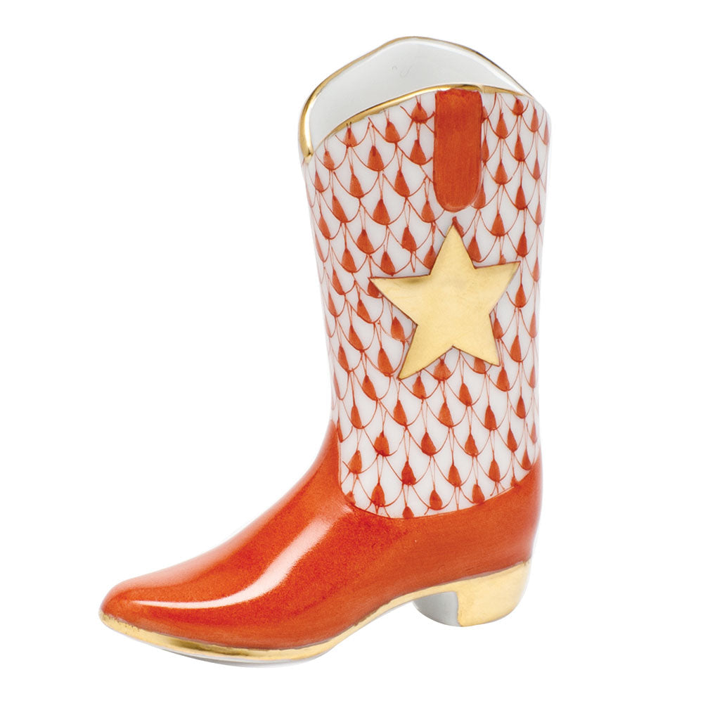 Cowboy Boot — Rust