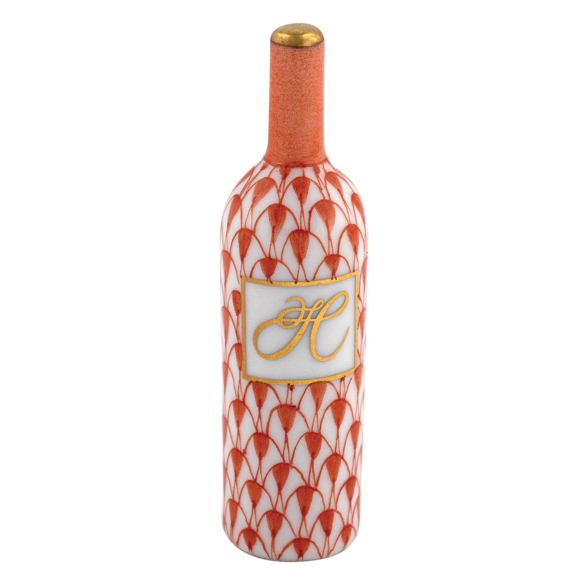 Wine Bottle — Rust