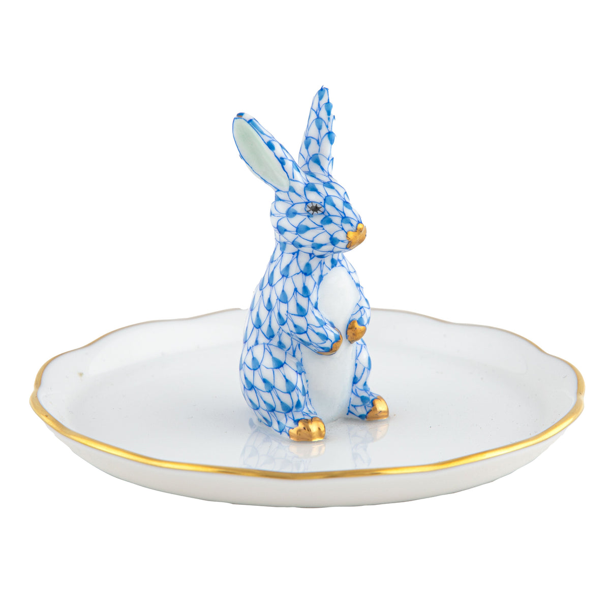 Bunny Ring Holder — Blue