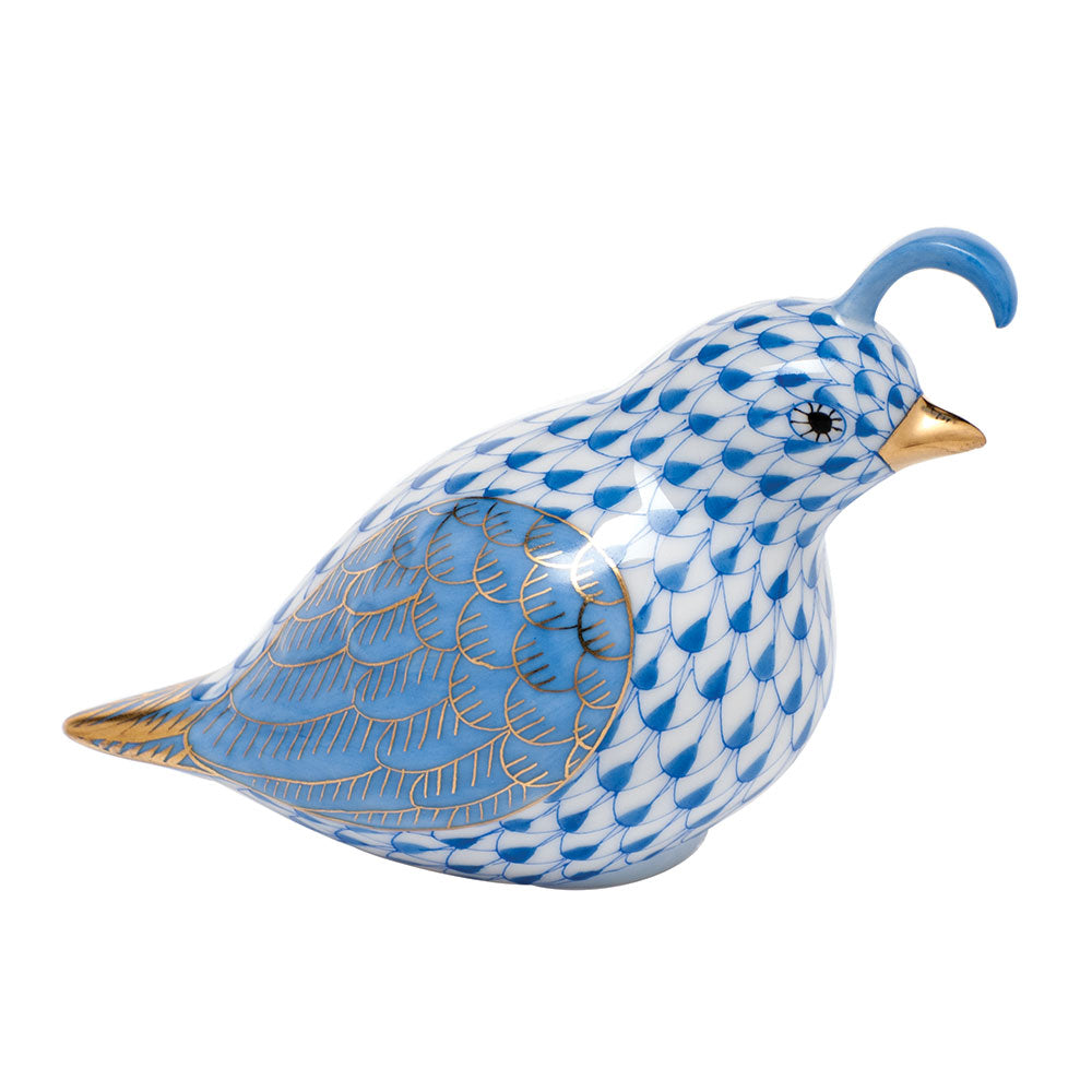 California Quail — Blue