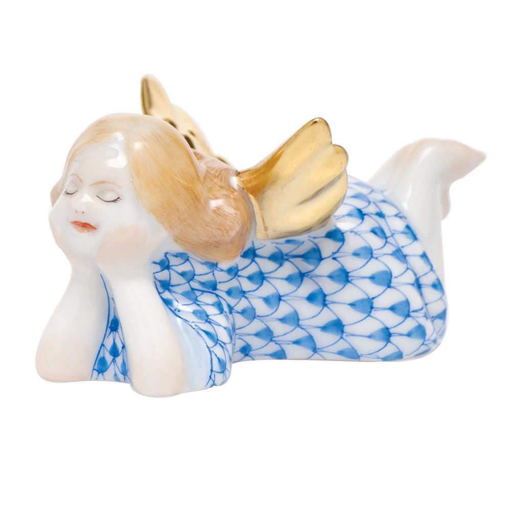 Tranquility Lying Angel — Blue