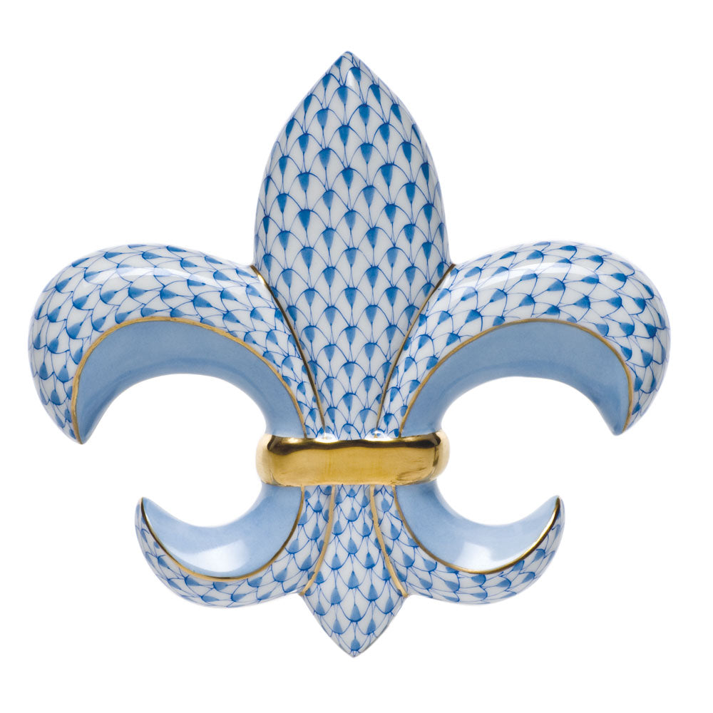 Fleur De Lis — Blue