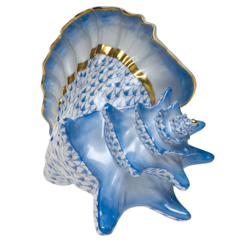 Conch Shell — Blue