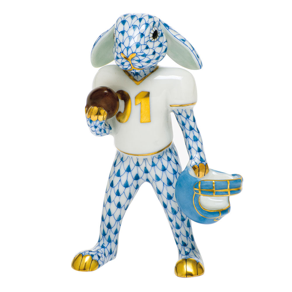 Football Bunny — Blue