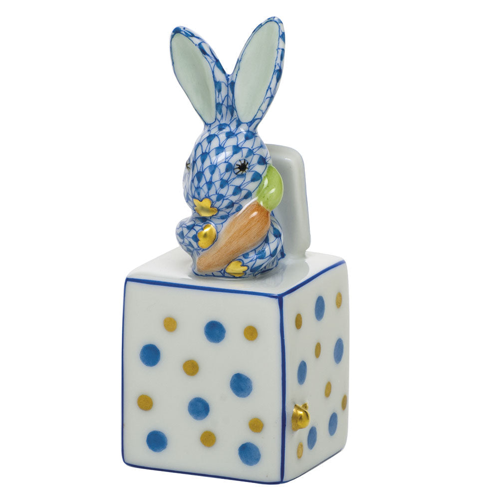 Jack In The Box Bunny — Blue
