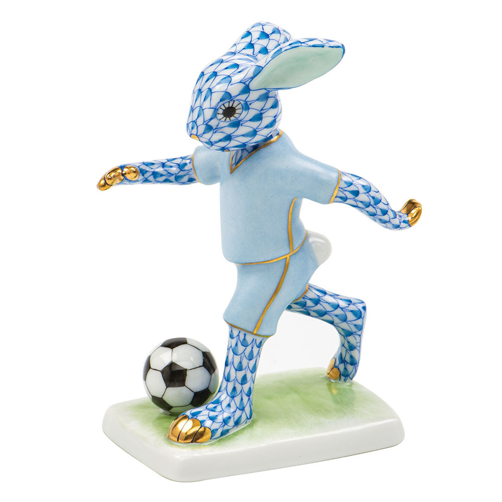 Soccer Bunny — Blue