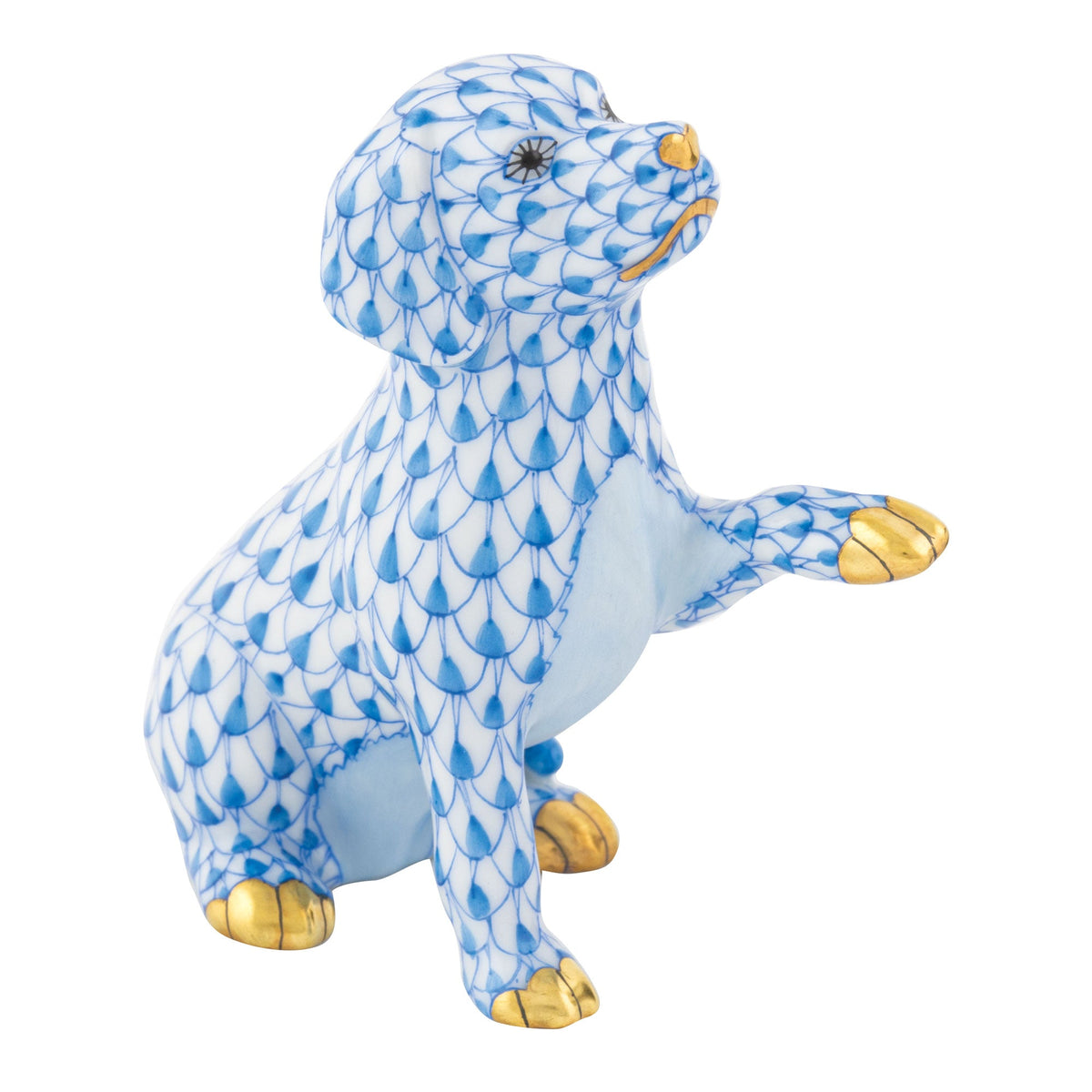 Shaking Hands — Blue