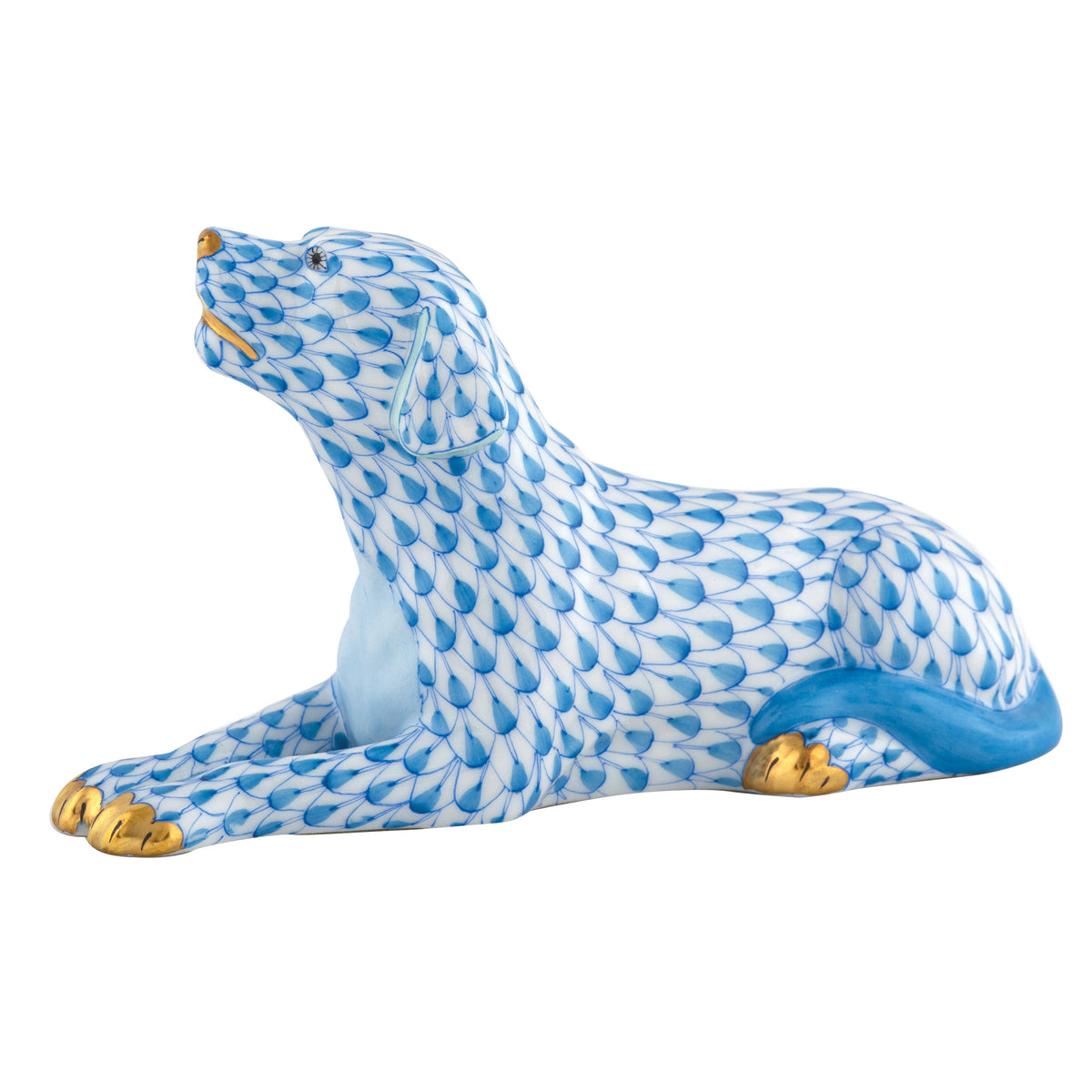 Singing Labrador — Blue