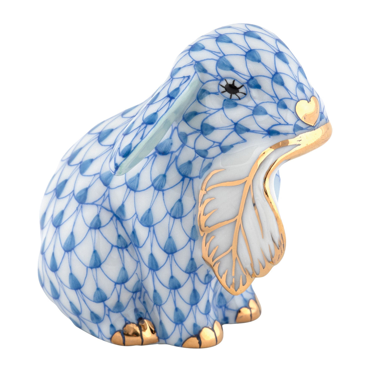 Fall Bunny — Blue