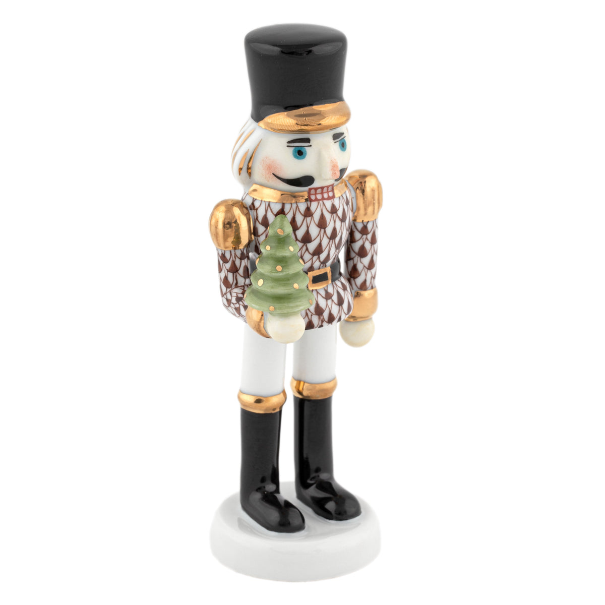 Nutcracker with Christmas Tree — Chocolate