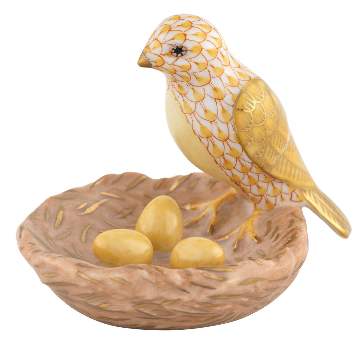 Bird with Nest — Butterscotch