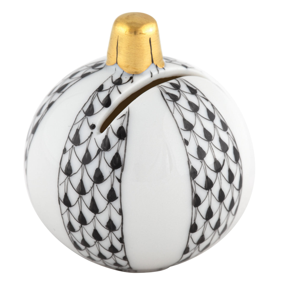 Ornament Place Card Holder — Black