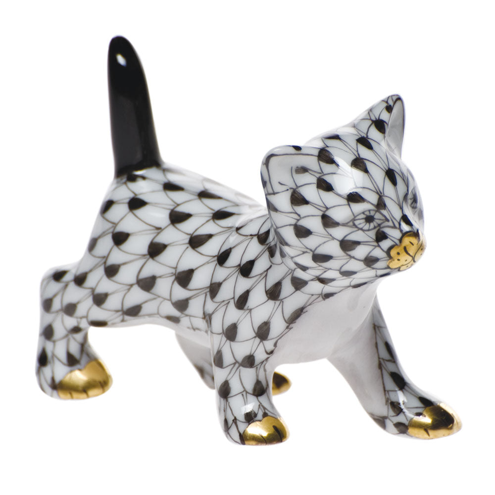 Strutting Kitty — Black