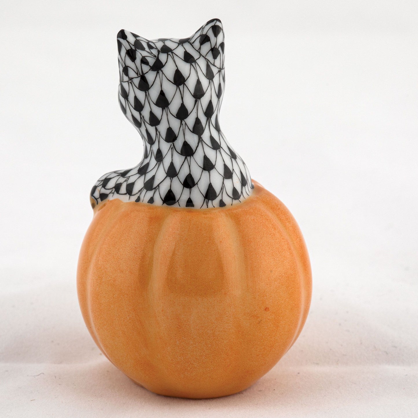 Jack O Lantern Kitty in Black