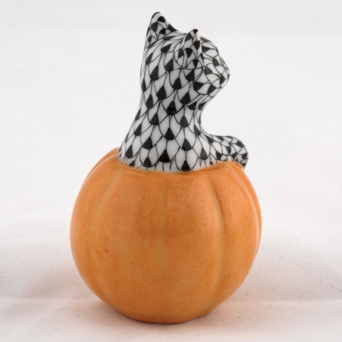 Jack O Lantern Kitty in Black