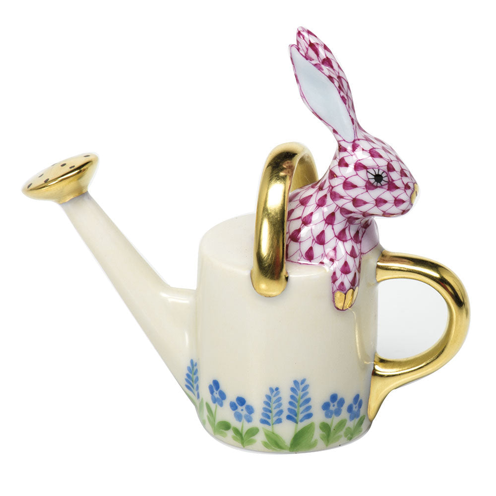 Watering Can Bunny — Raspberry