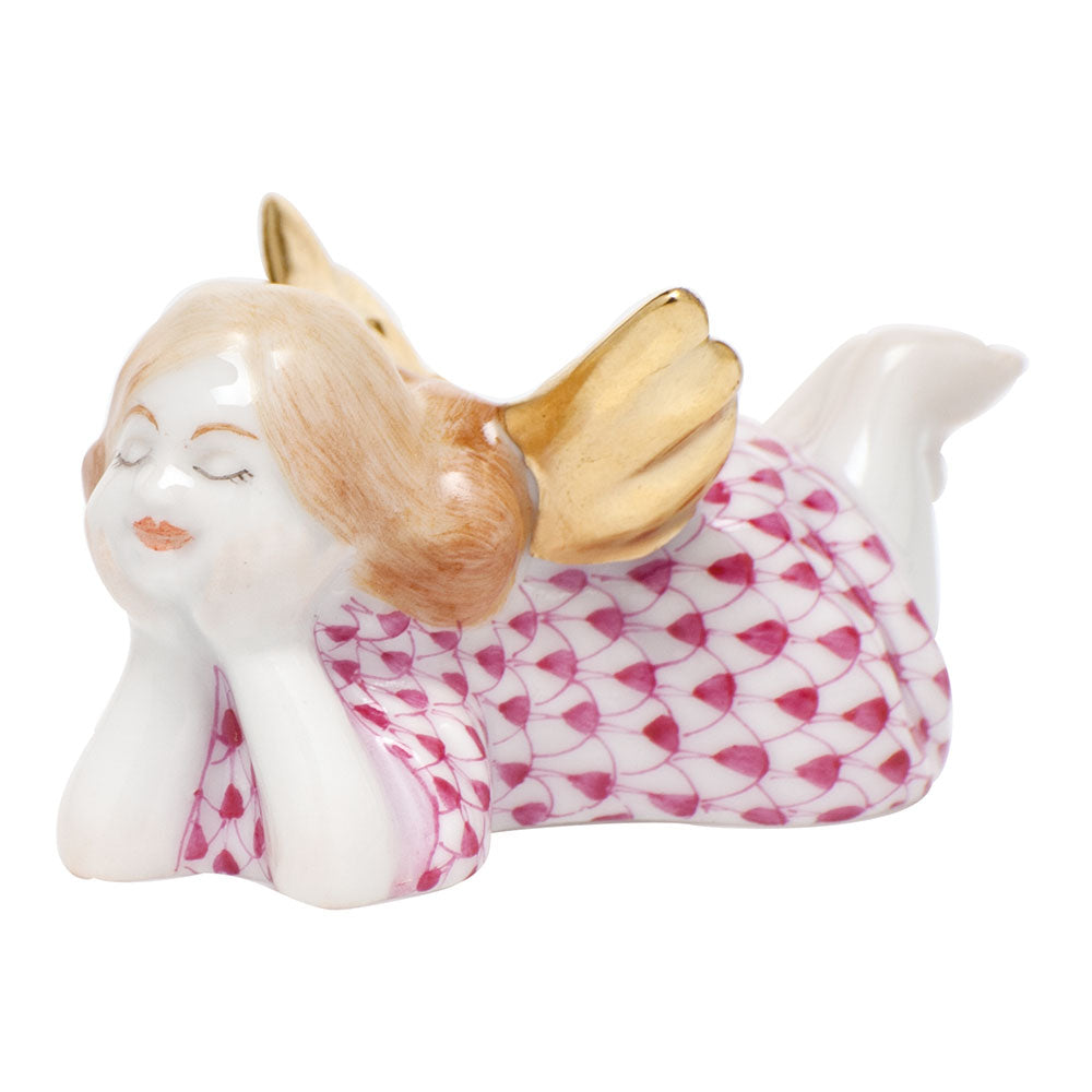 Tranquility Lying Angel — Raspberry