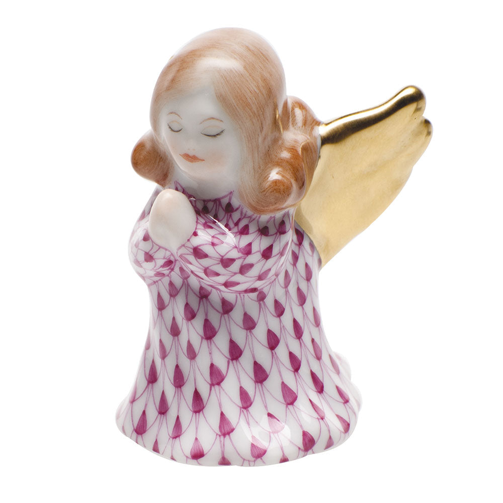 Small Praying Angel — Raspberry