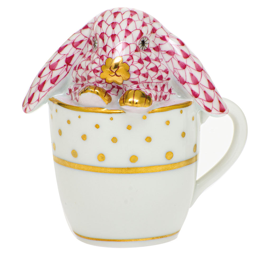 Tea Cup Bunny — Raspberry