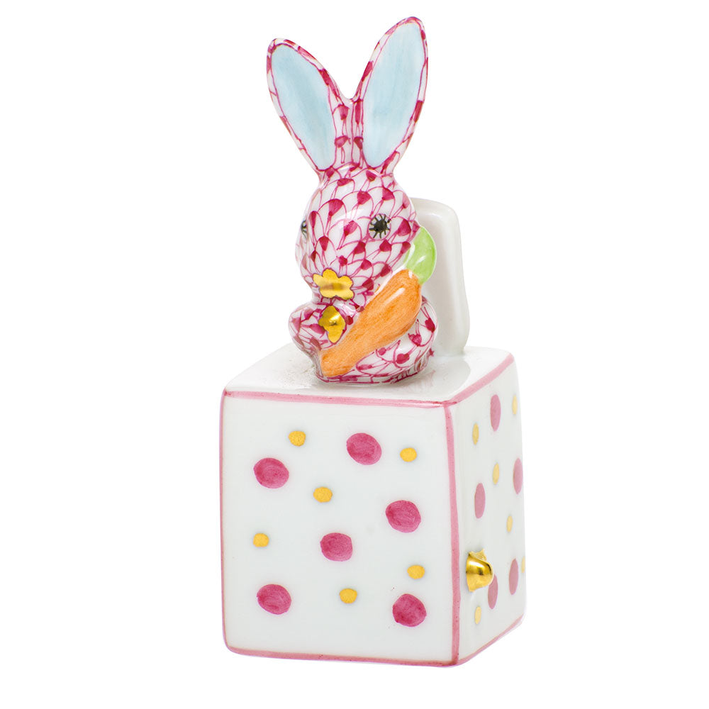 Jack In The Box Bunny — Raspberry