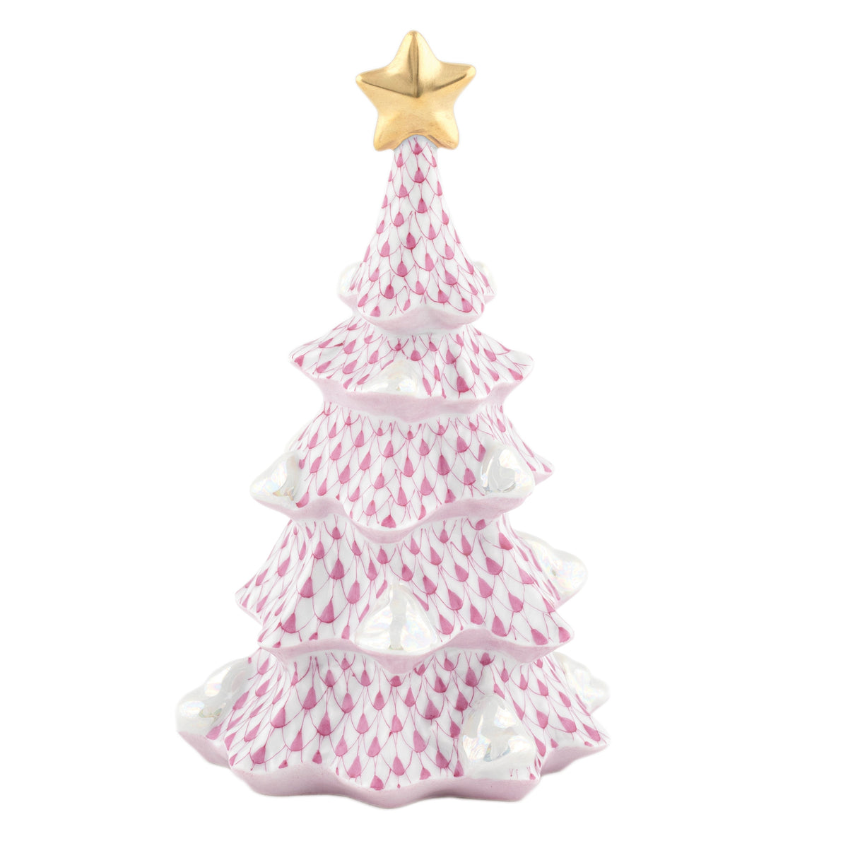 Medium Christmas Tree — Raspberry