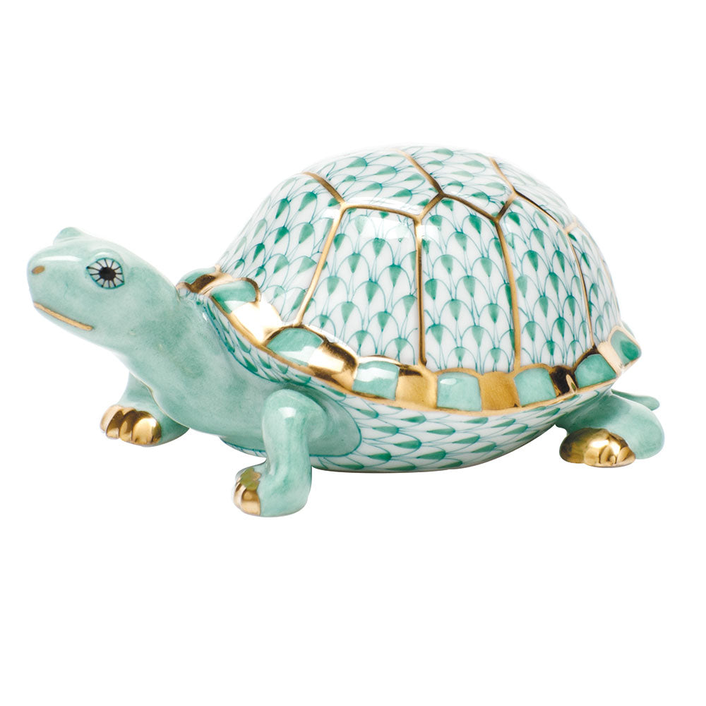 Small Box Turtle — Green