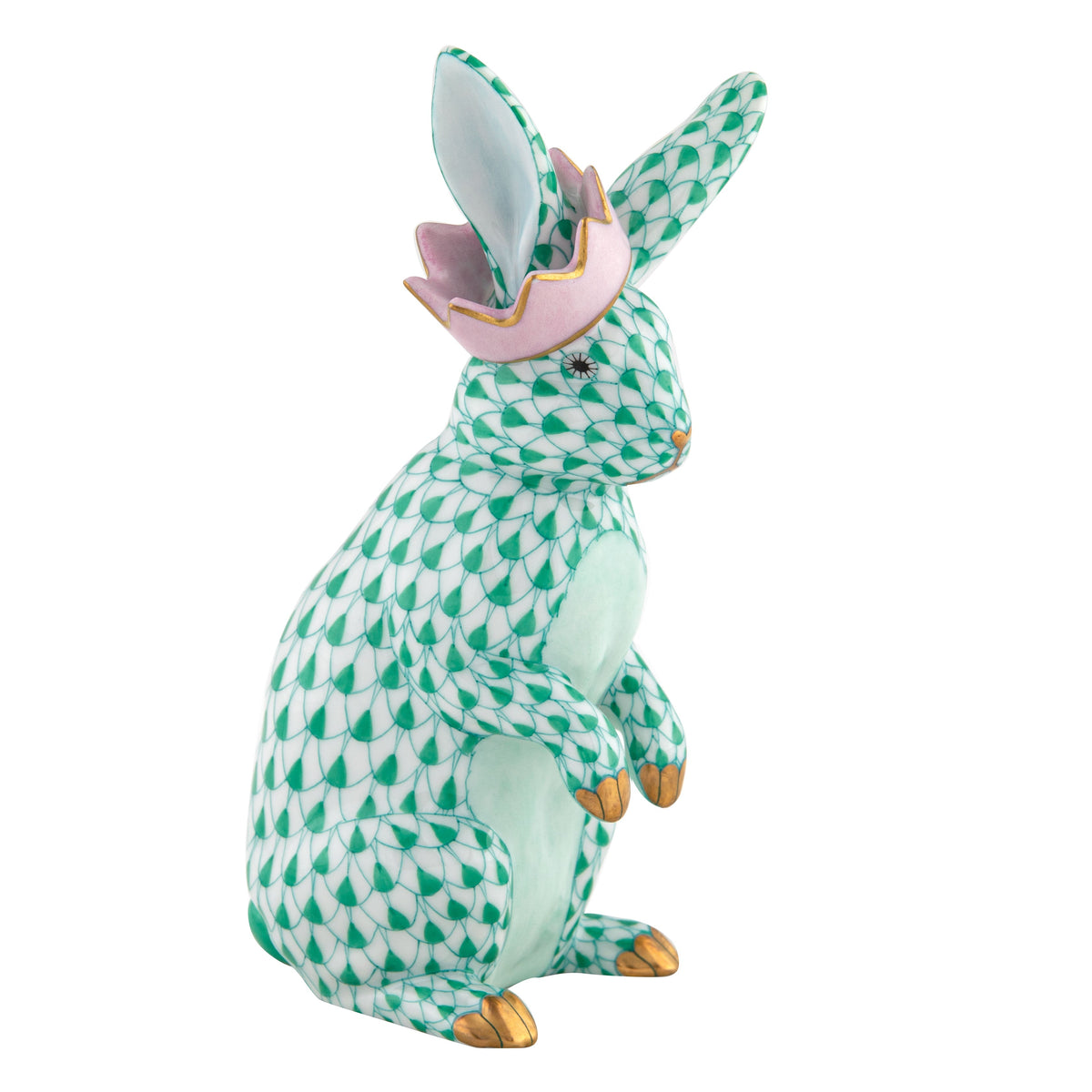 Bunny with Crown — Green