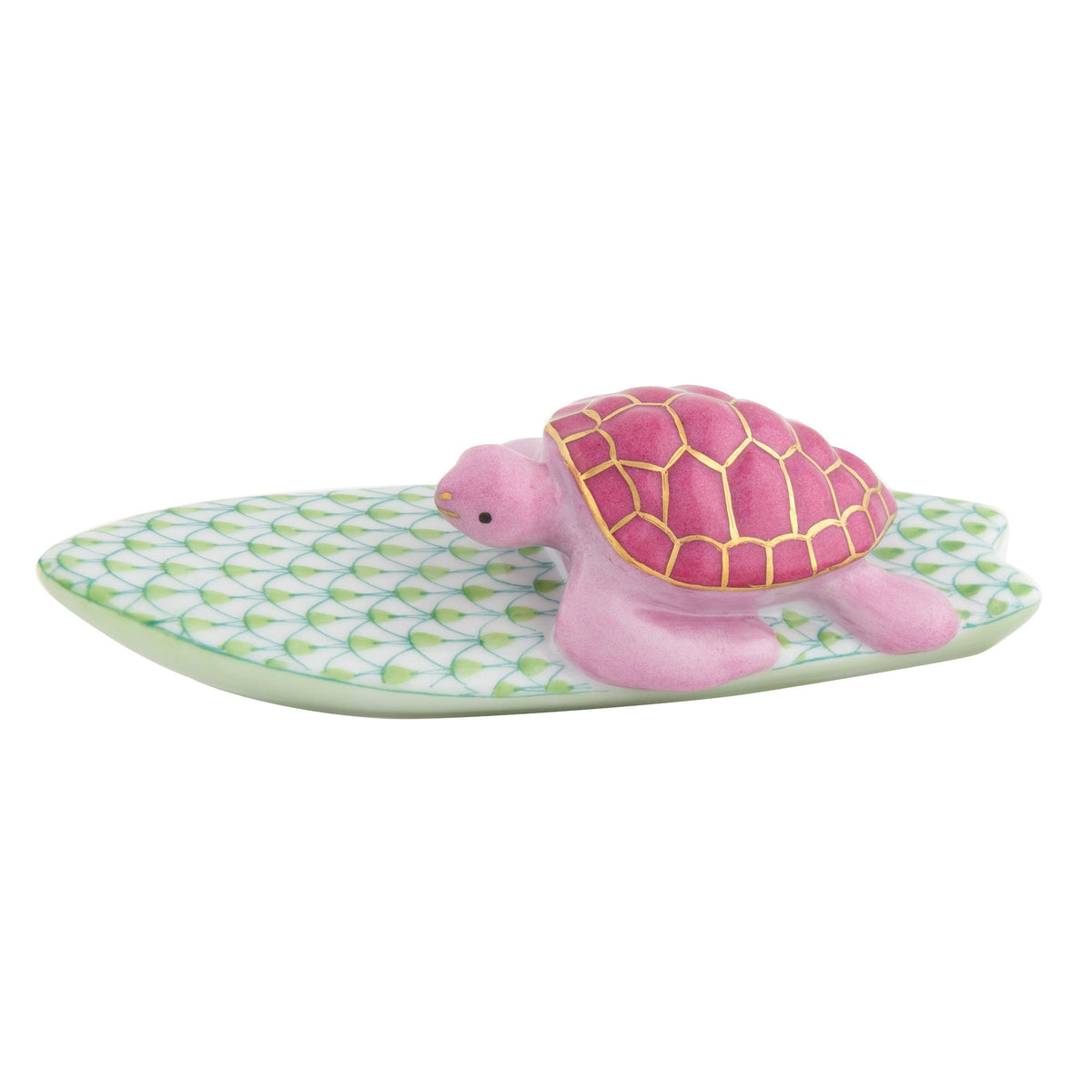 Surfing Turtle — Keylime · Lime/pink
