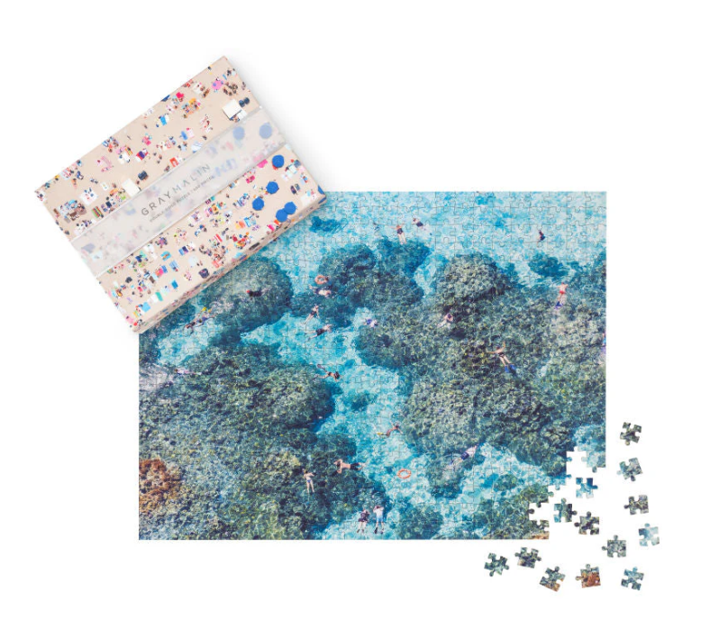 Gray Malin the Beach Double-Sided 500 Piece Puzzle