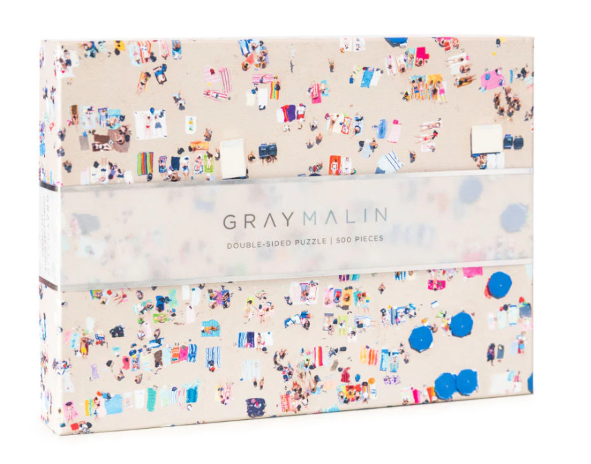 Gray Malin the Beach Double-Sided 500 Piece Puzzle