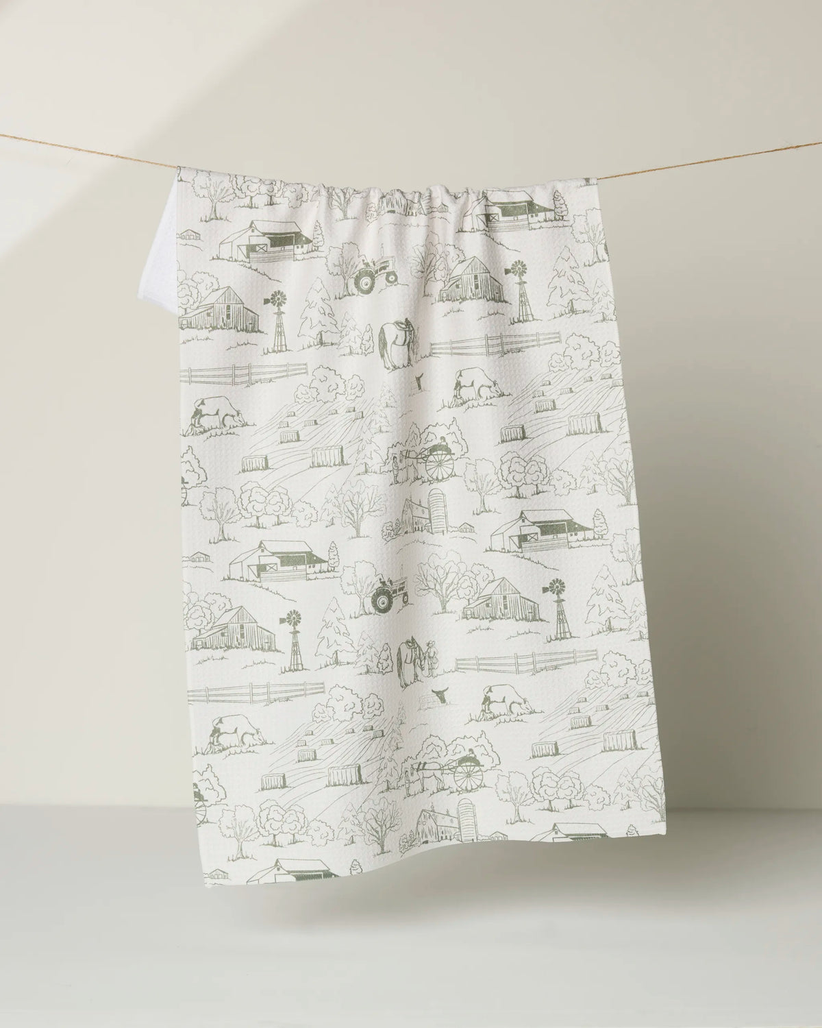 Farmyard Tea Towel