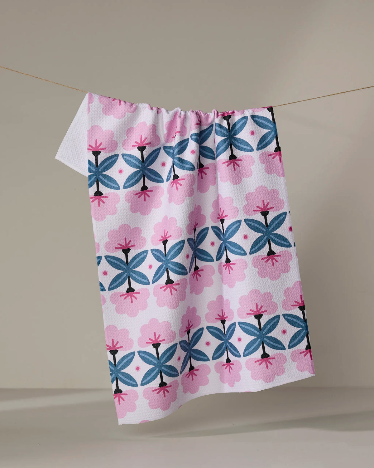 Fragrant Flowers Tea Towel