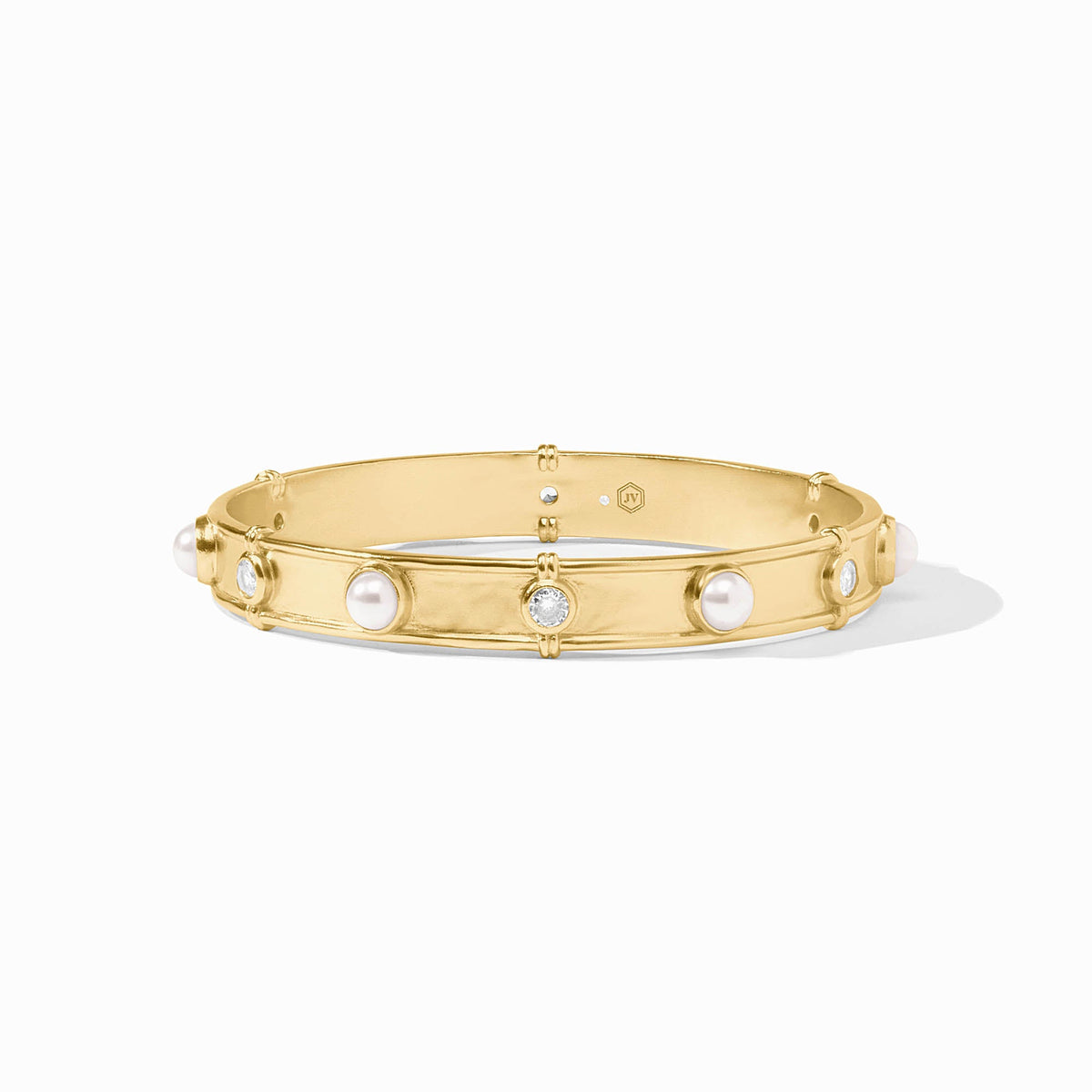 Julie Vos Tribeca Bangle, Pearl