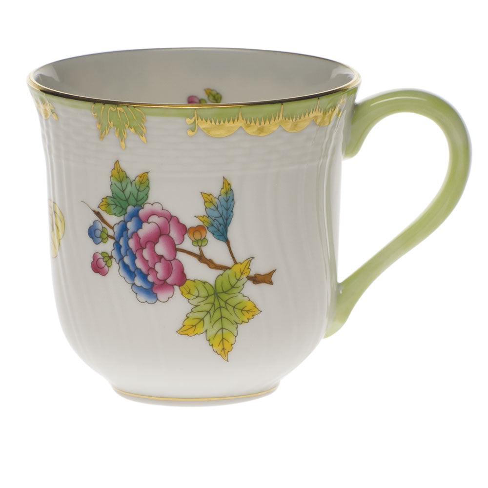 Queen Victoria Green Mug