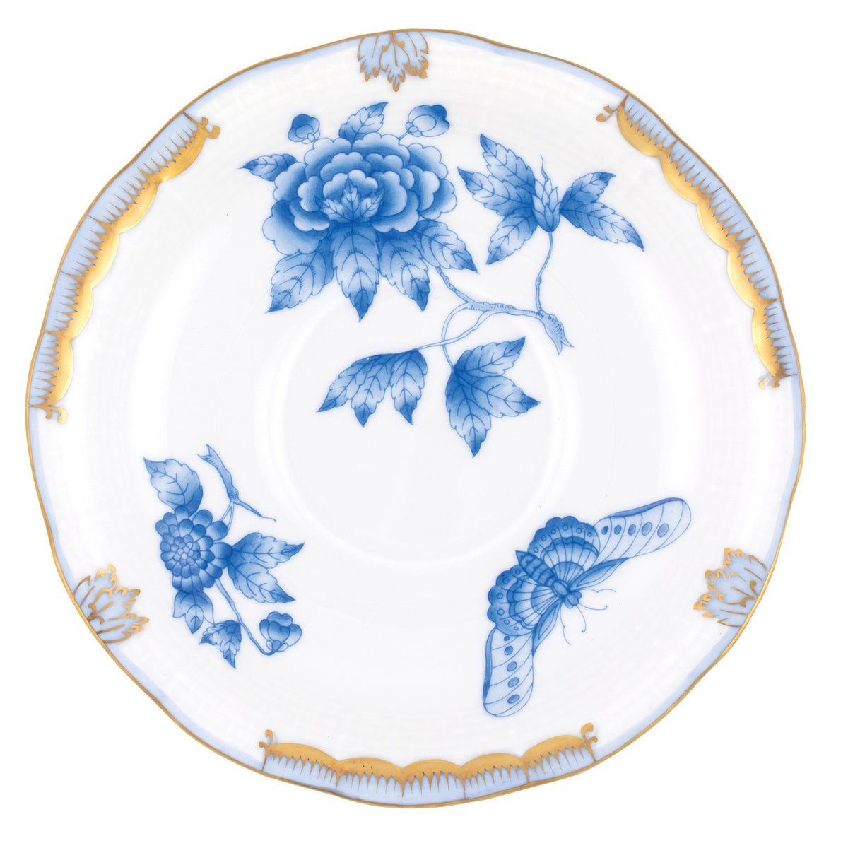 Fortuna Blue Tea Saucer