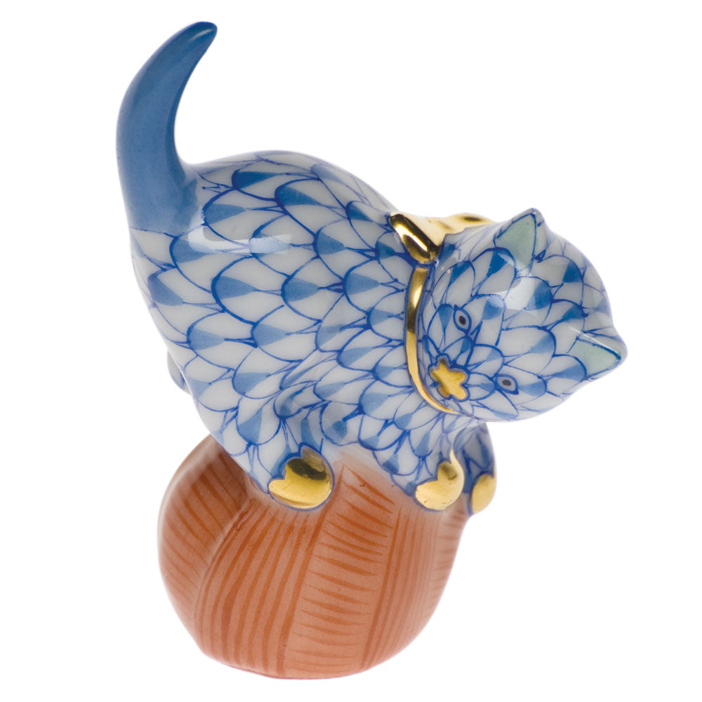 Mischievous Cat — Blue