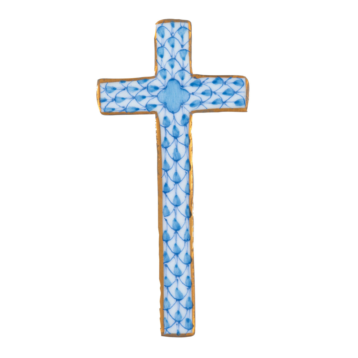 Miniature Cross — Blue