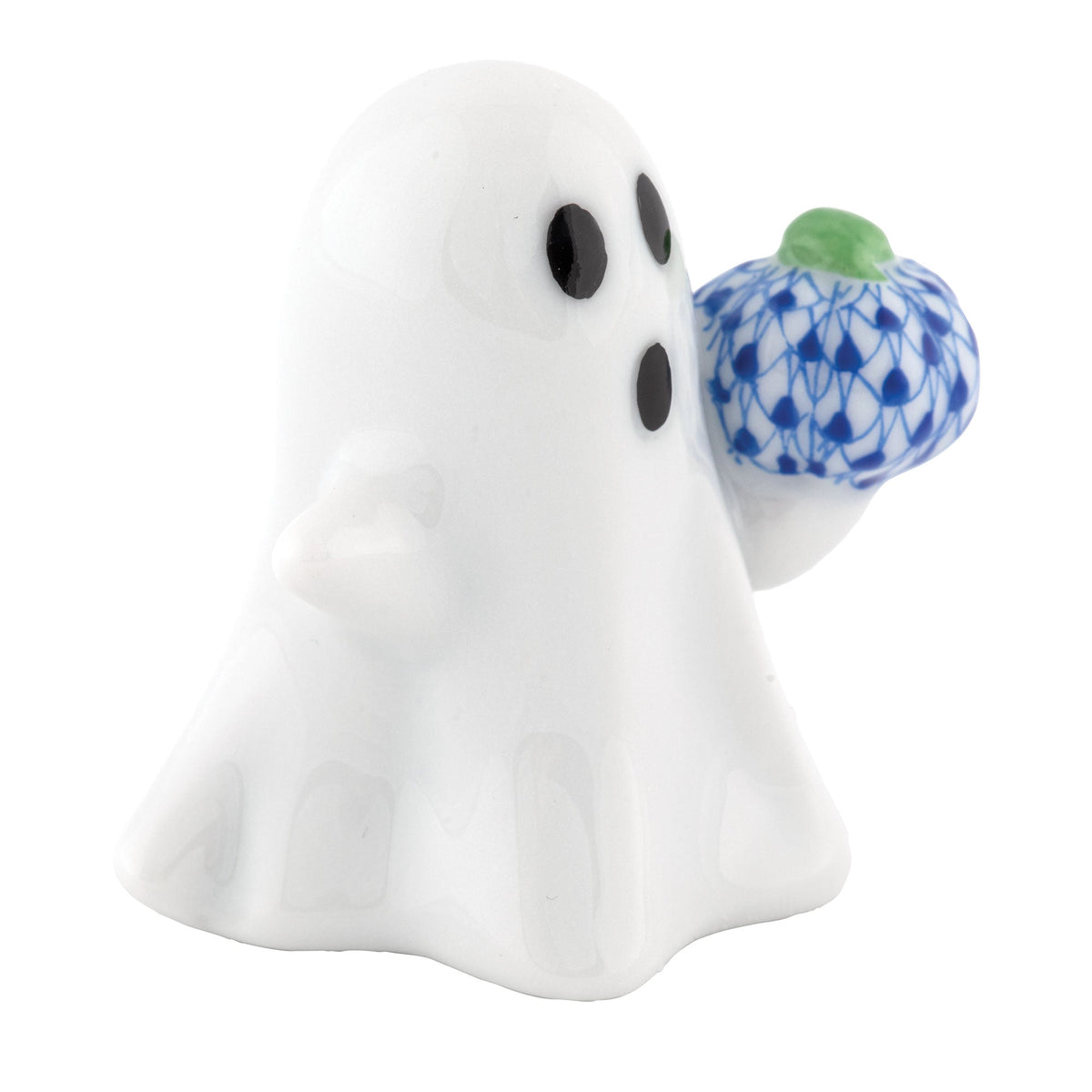 Ghost with Pumpkin — Sapphire