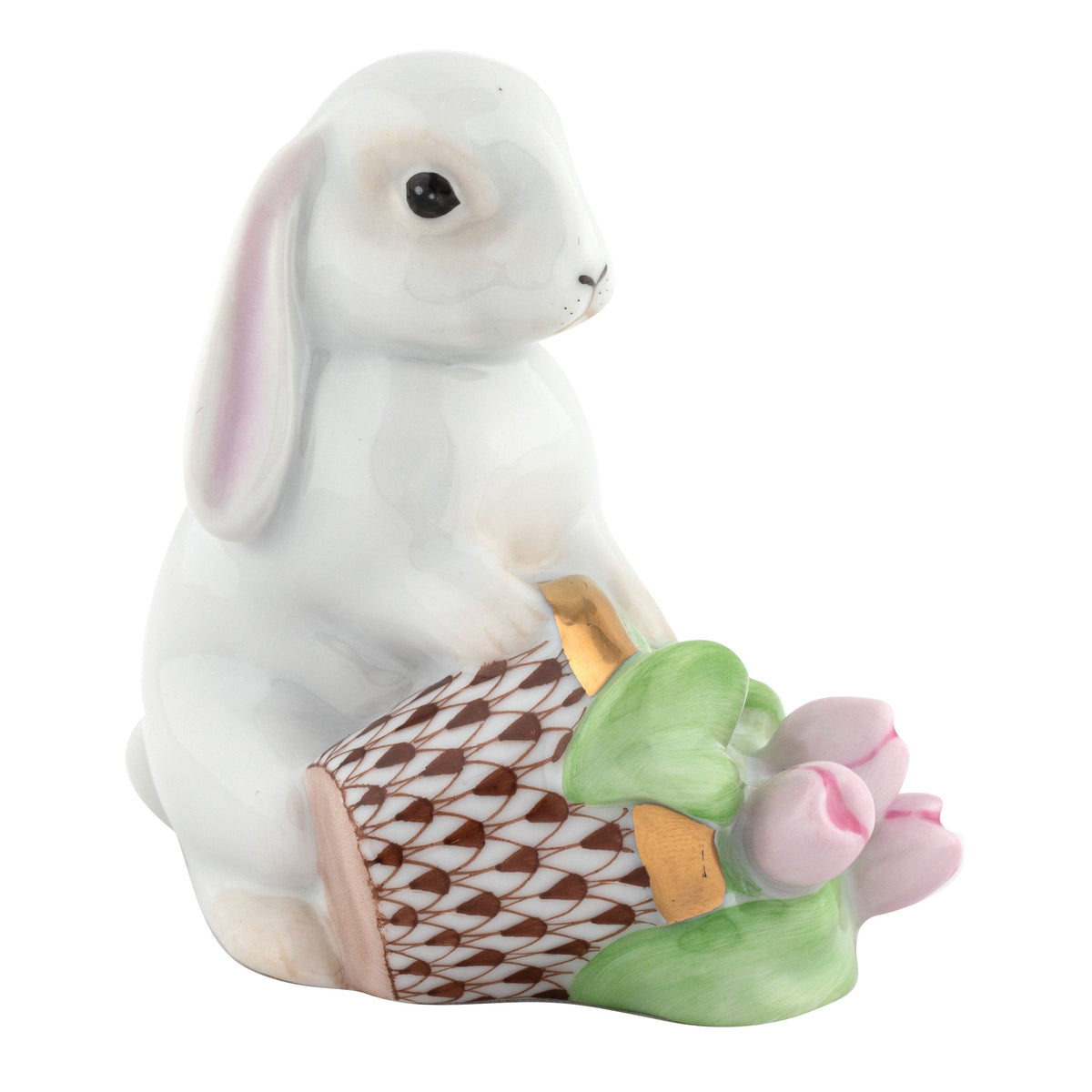 Flowerpot Bunny — Chocolate