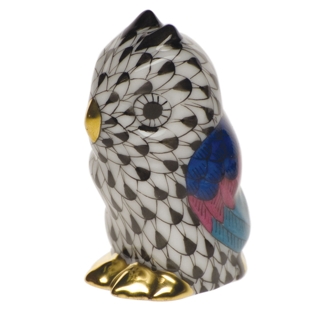 Owl Miniature — Black