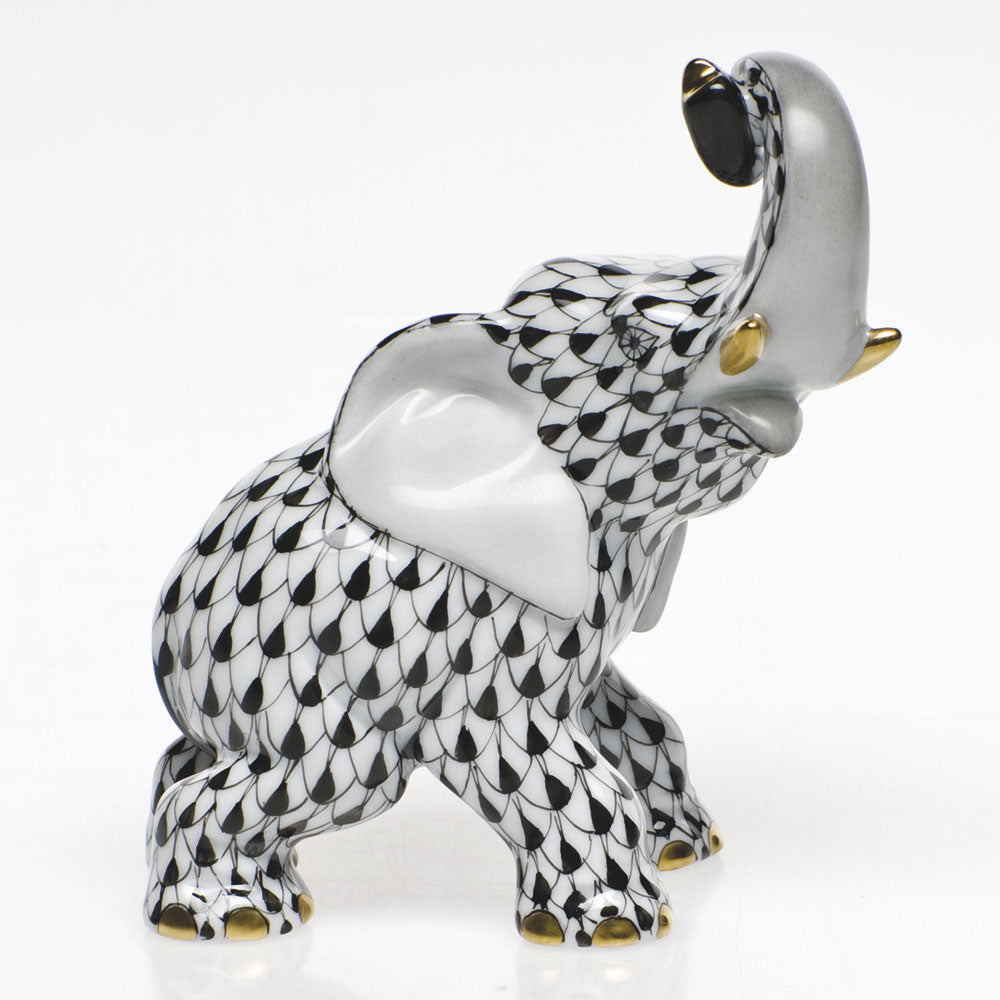 Joyful Elephant — Black