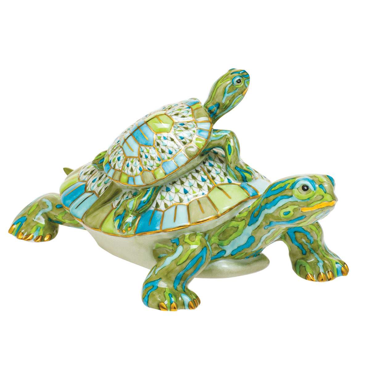 Pair of Turtles — Multicolor