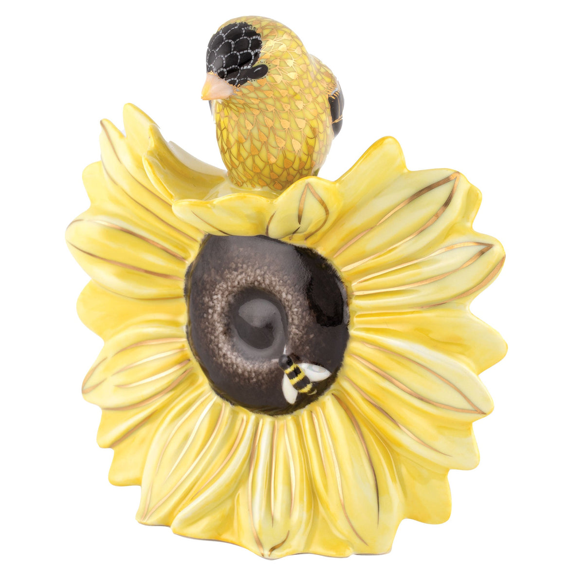 Goldfinch On Sunflower — Multicolor