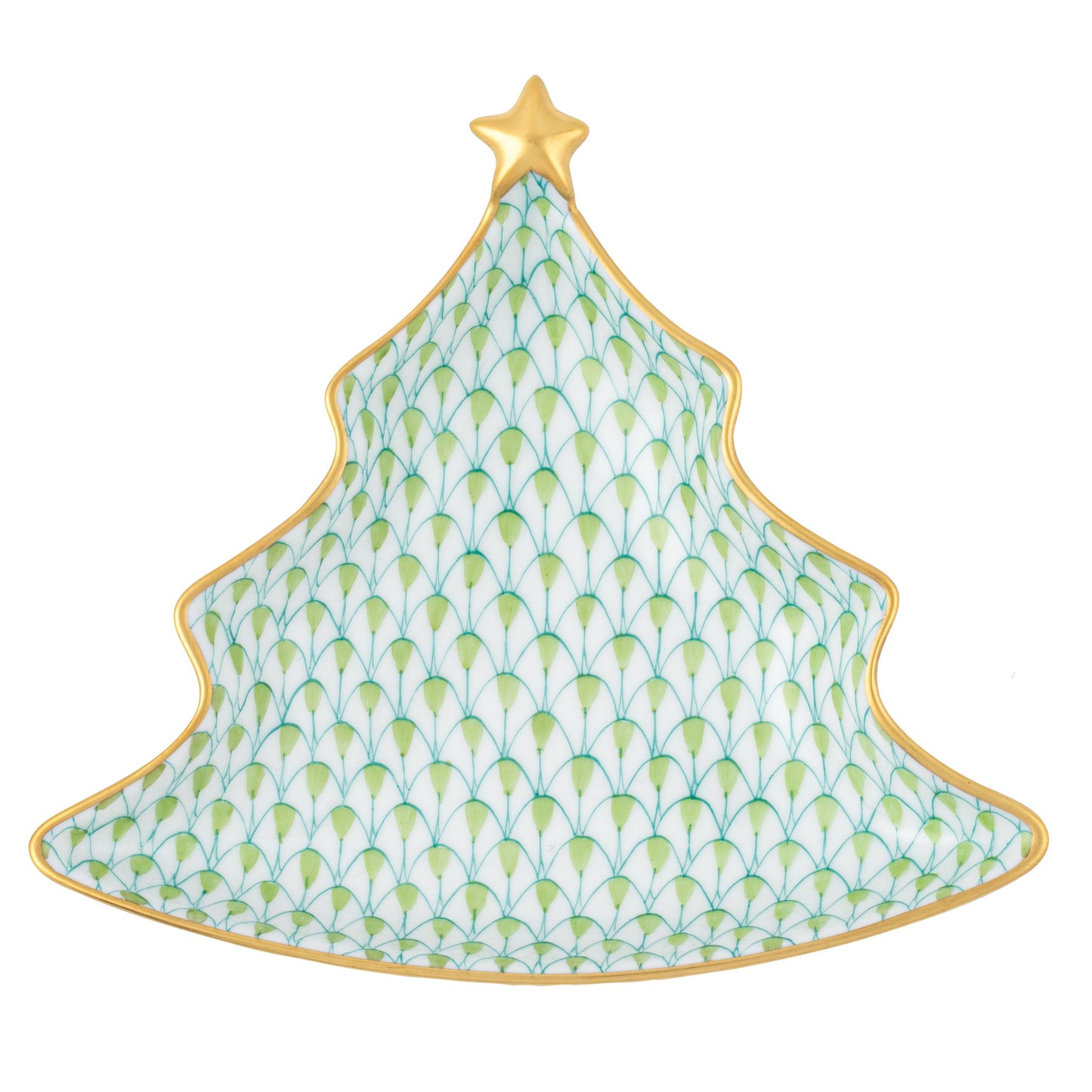 Christmas Tree Dish in Keylime