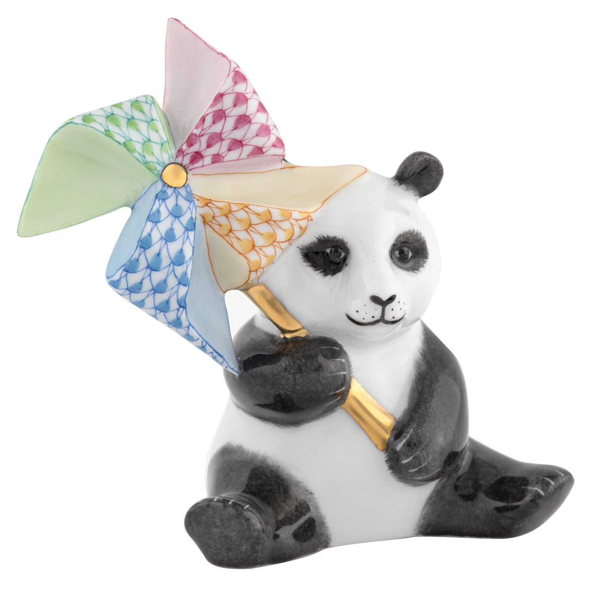 Pinwheel Panda — Multicolor
