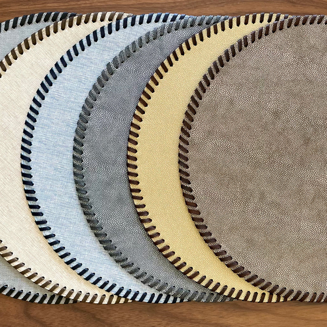 Whipstitch Round Mat *