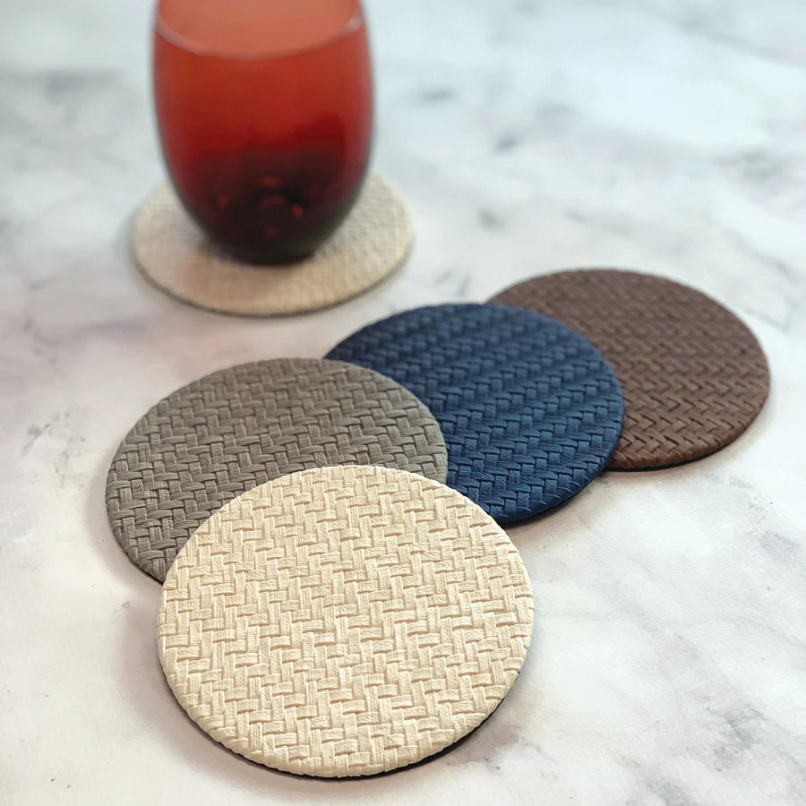 Wicker Coasters (set of 4)