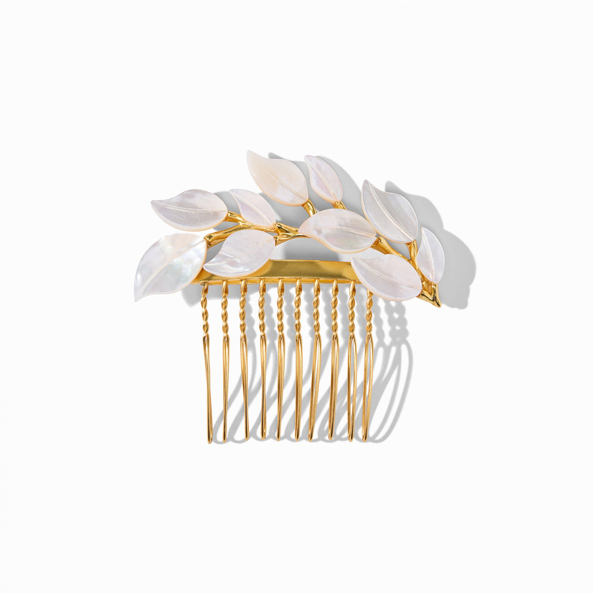 Julie Vos Willow Comb, Mother of Pearl