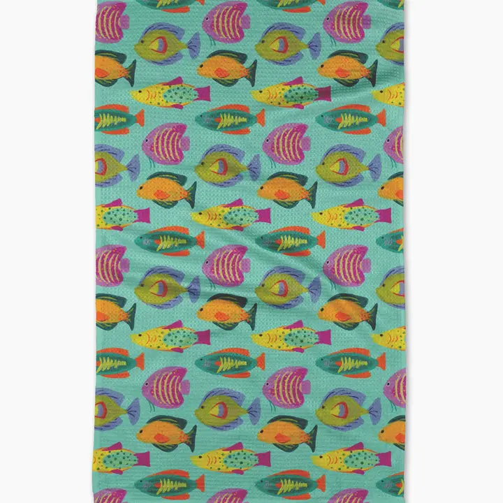 Schooling Tea Towel